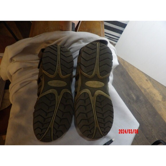 Eddie Bauer Women's Leather Sandals‎ - Blakely - Size 6  - Brown - - Picture 5 of 5